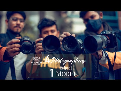 4 PHOTOGRAPHERS SHOOT THE SAME MODEL - Episode 1