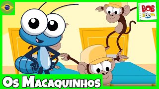 Os Macaquinhos - Bob Zoom - Video Infantil Musical Oficial