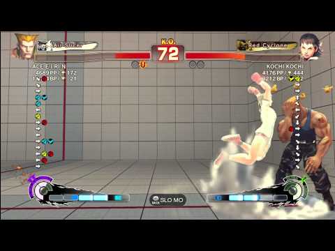 ACE EIRIN (Guile) vs. Kochi Kochi (Sakura)