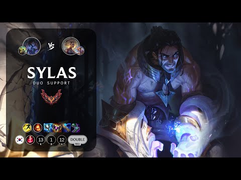 Sylas Support vs Rell - KR Grandmaster Patch 14.5