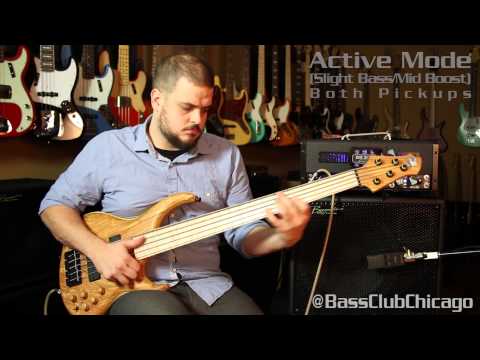 MTD Olive Top Namm Bass demo by Bass Club Chicago