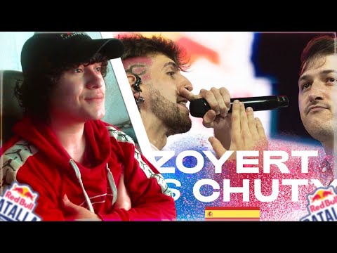 CHUTY ARRAZA A UN ZOYERT MUY NERVIOSO!😎😍🤩ZOYERT vs CHUTY - Octavos | Red Bull Batalla España