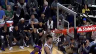 Rubio Drops a Dime to Cole Aldrich For the Dunk