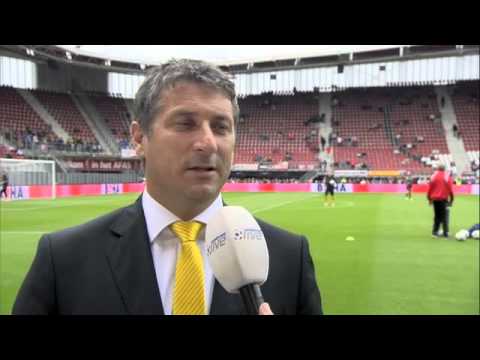 Ruud Brood [pregame] AZ - Roda JC Kerkrade