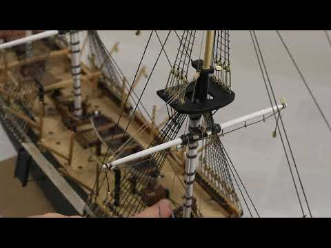 98- Elaboración de los amantillos. HMS Terror - Modelismo Naval