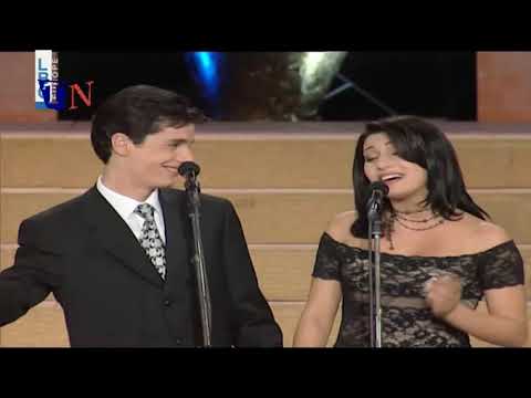 Maya Nasri & Hadi Khalil  Kas El Noujoum 1998  مايا نصري وهادي خليل انت حبيب عيوني