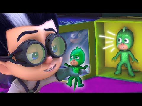 Romeo verwandelt Gecko in eine Action-Figur! 🌟 PJ Masks Deutsch Pyjamahelden | Cartoons für Kinder