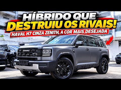 4000 VENDAS EM 3 DIAS! NOVO GWM HAVAL H7 O MELHOR CUSTO BENEFÍCIO HÍBRIDO 4X4 DISPARADO!