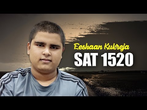 Eeshaan Kukreja - SAT Test Score 1520 - Jamboree Education NFC Delhi student