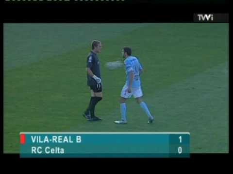 Gol de Montero Villarreal b 1 - Celta 0