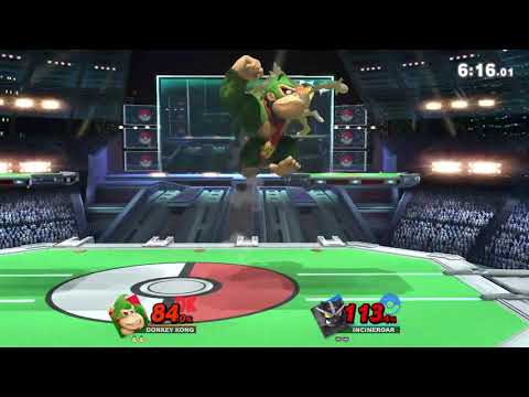 Mojohnbo (Donkey Kong) vs. Crizor (Incineroar)