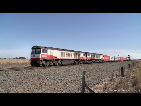 7922V SCT/SBR Dooen Containers With CSR Class Locomotives - PoathTV Australian Trains