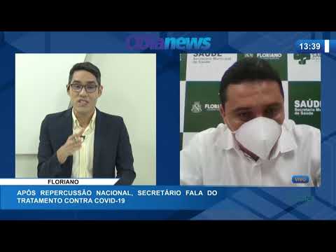 Floriano: apoÌs repercussaÌƒo nacional, secretaÌrio fala do tratamento contra Covid-19 (22 05 20)