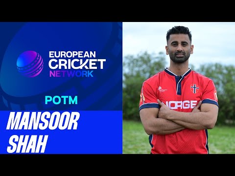 POTM Match 2: M.Shah - NOR vs CZE | ECN Central Europe Cup T20I, 2025 | 8 Jun 2025 | ECN25.046