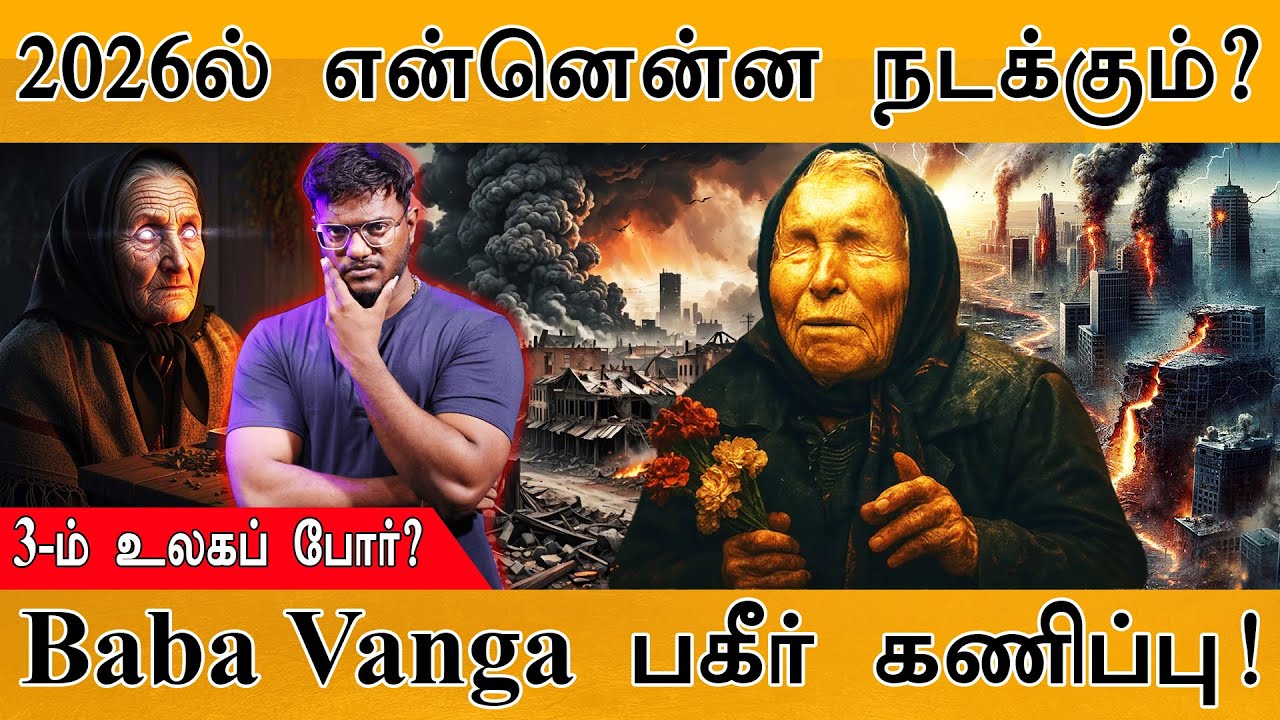 🟥2026-ல் என்னென்ன நடக்கும்? | World War 3 | Baba Vanga பகீர் கணிப்பு! | Baba 