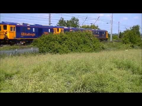 class 73s convoy  on the midland main line