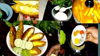 পানতোয়া পিঠা রেসিপি!! ডিম পানতোয়া পিঠার সাথে  শসা আর লেবুর স্লাইস।।