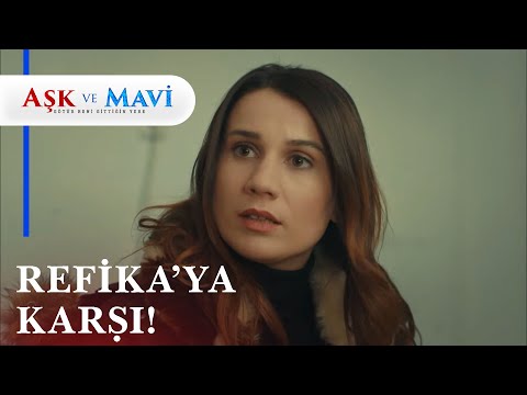 Safiye, eltisi Mavi'yi savunuyor! - Aşk ve Mavi 53. Bölüm