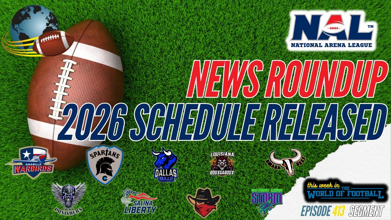 NAL Sets 2026 Schedule