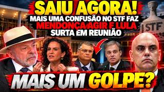 MAIS UMA CONFUSÃO NO STF FAZ MENDONÇA AGIR E LULA SURTA EM REUNIÃO