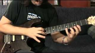 parts of Nuno Bettencourt&#39;s intro to &quot;Mutha&quot; - guitar lesson