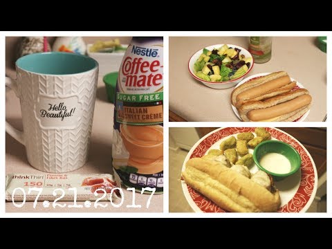 What I ate today counting Smart Points on Weight Watchers! (07.21.2017)