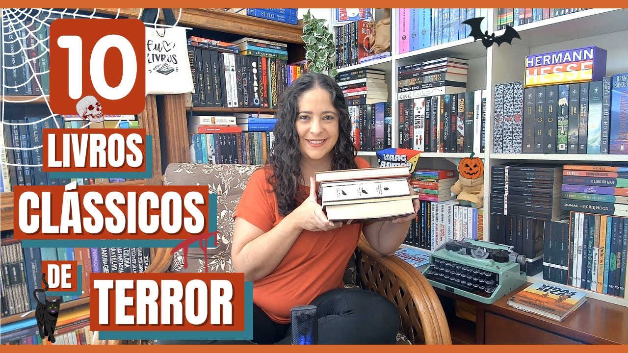 10 LIVROS CLÁSSICOS DE TERROR - Dicas de livros