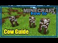 Everything About the Cow in Minecraft! | Easy Minecraft Mob Guide