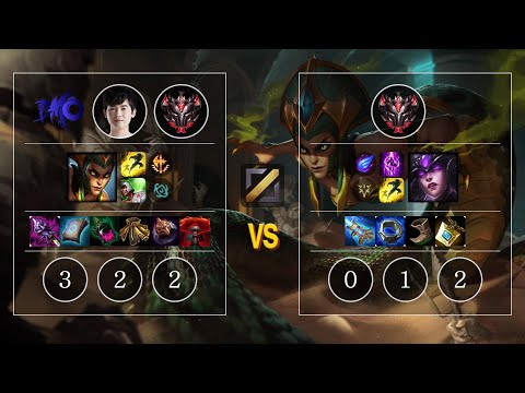 DMO Xiaowei Cassiopeia vs Syndra Mid - KR GrandMaster Patch 10.11