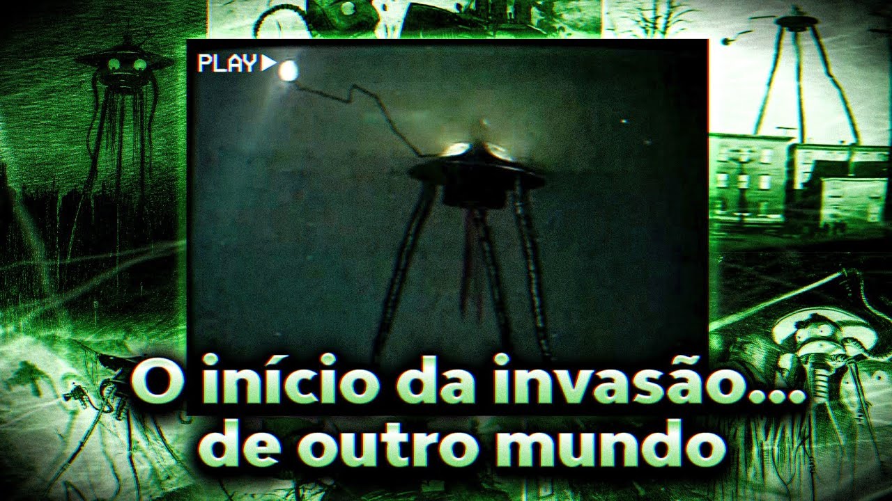 A INVASÃO DE GUERRA DOS MUNDOS É PERTUBADOR - War of The Worlds Analog Horror