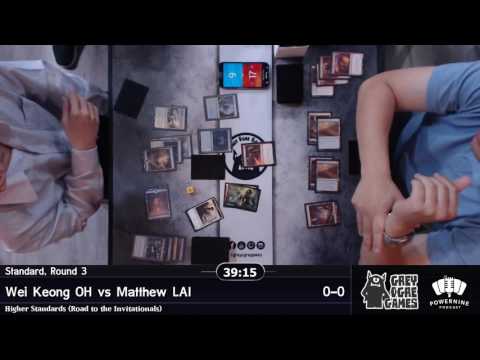 20170808 Higher Standards Round 3 - Bant Spirits vs Ramunap Red