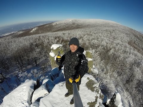 Kláštorská skala (1279 m. n. m.) 10.1.2021