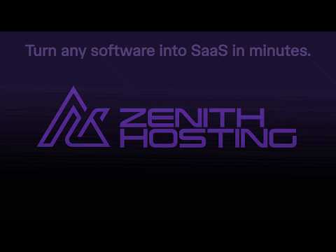 Zenith Hosting 공식 영상 미리보기