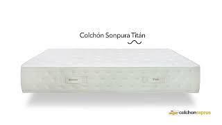 Colchón Exprés Sonpura Titán anuncio