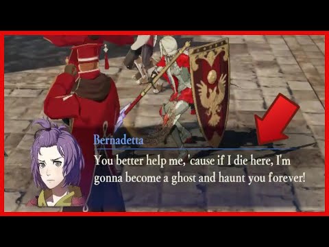Bernadetta Has THE BEST Near Death Quote! | Fire Emblem Warriors: Three Hopes