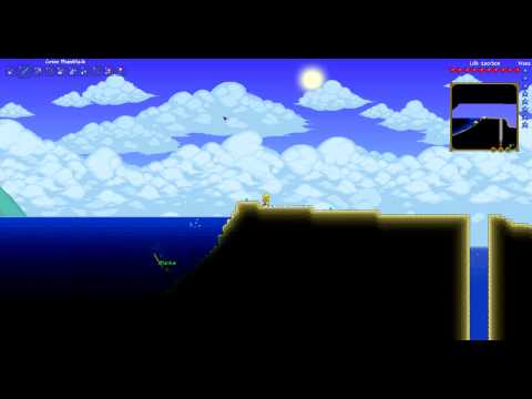 Terraria v1.2 [Ep. 3 - Tree Dungeon, Mini-Hellevators & Goblin Scouts, oh my!]]