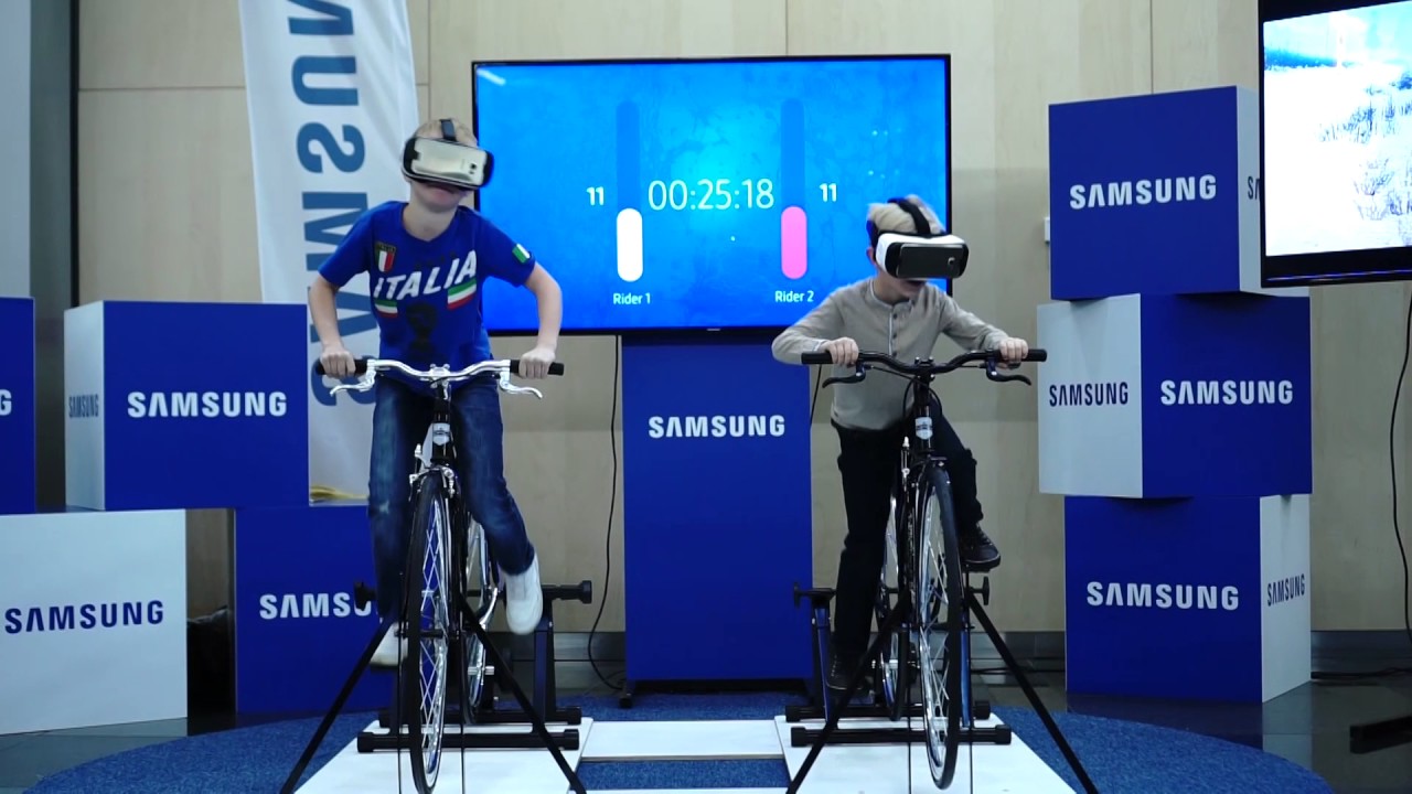 Virtuālās realitātes velosipēds