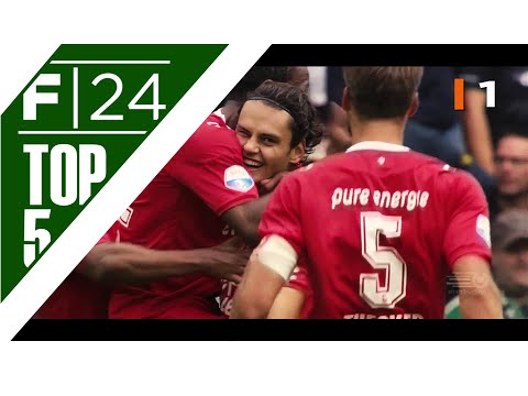 Eredivisie: Top 5 Goals - August