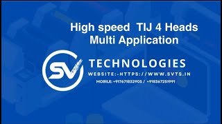 Download the video "SV JET High Speed TIJ | 4 Head's Variable Data & QR Code Printing with UV Curing"
