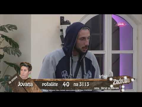 Zadruga - Đekson otkrio zašto spava sa Minom i Anđelom - 13.10.2017.