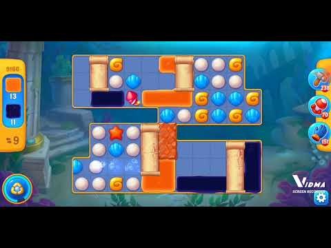 Fishdom. 9166 level no boosters and diamonds. 14 moves