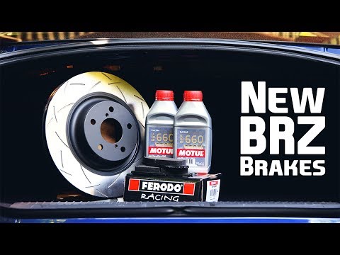 Upgrading Brakes on the Subaru BRZ | DBA & Ferodo