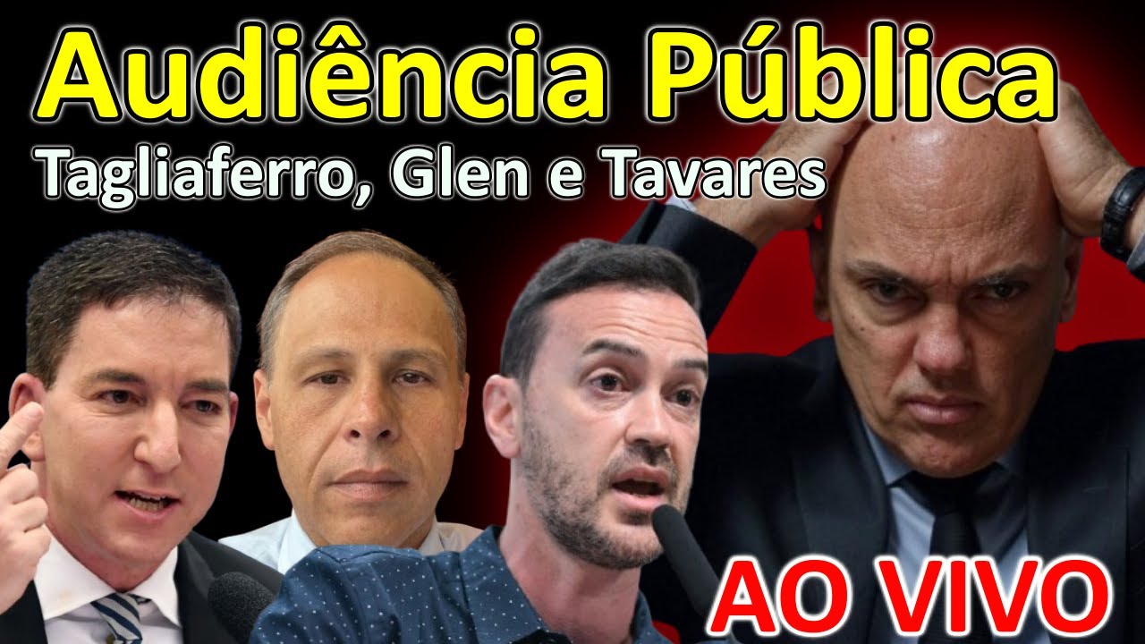 🚨Comissão de Segurança Pública debate áudio vazado de ex-assessor do Ministro Alexandre de Moraes