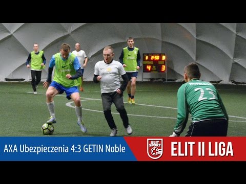 AXA Ubezpieczenia 4:3 GETIN Noble - ELIT II Liga ZIMA 2017