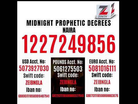 Midnight Prophetic Decrees with Pastor Onyedikachi Ojiako. 30th May, 2023