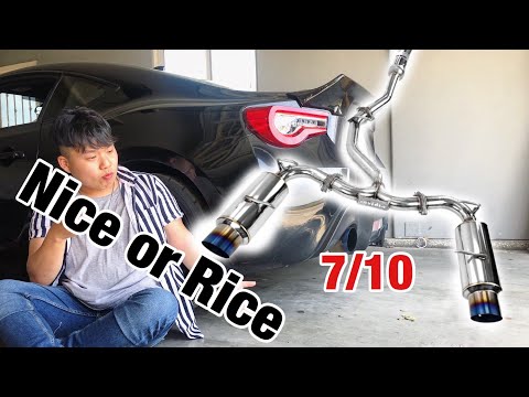 Invidia N1 Catback Exhaust Review FRS/BRZ/Gt86