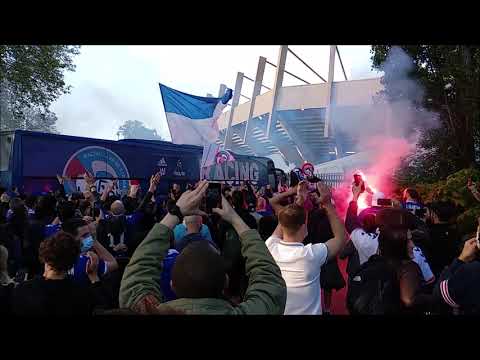 RC Strasbourg - FC Lorient : Pt8 Sur le terrain dans les gradins 2020/2021 L1