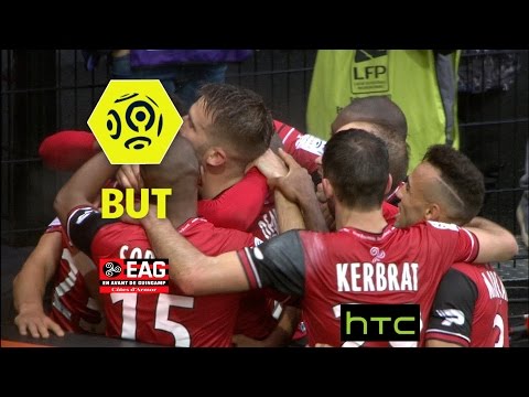 But Jimmy BRIAND (90' +3) / EA Guingamp - Girondins de Bordeaux (1-1) -  / 2016-17