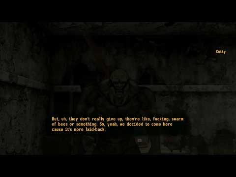 Fallout New Vegas Bounties III: Talking to  Cutty and Cocker