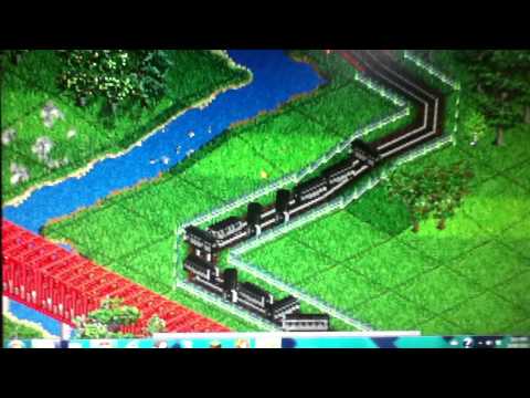 Train crash in openttd NO